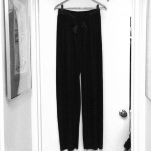 Black palazzo pants